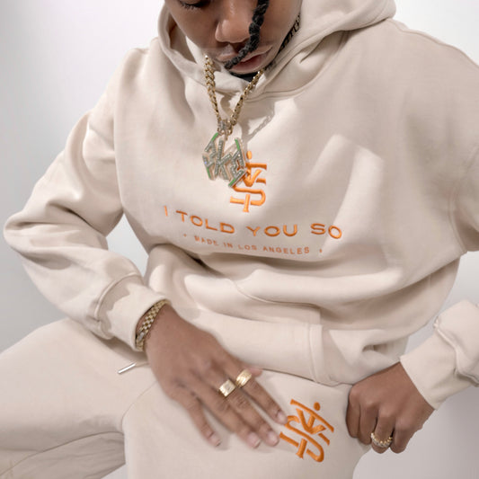 Cream Sweatsuit
